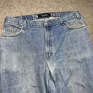 Vintage 90's Y2K Levi's Silver Tab Jeans Mens 38x36 Baggy Loose Wide Leg USA